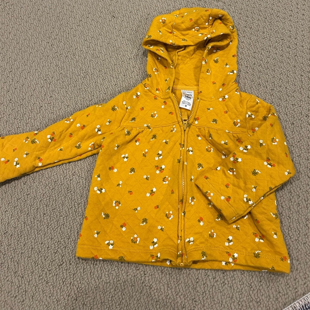 Floral Yellow Jacket